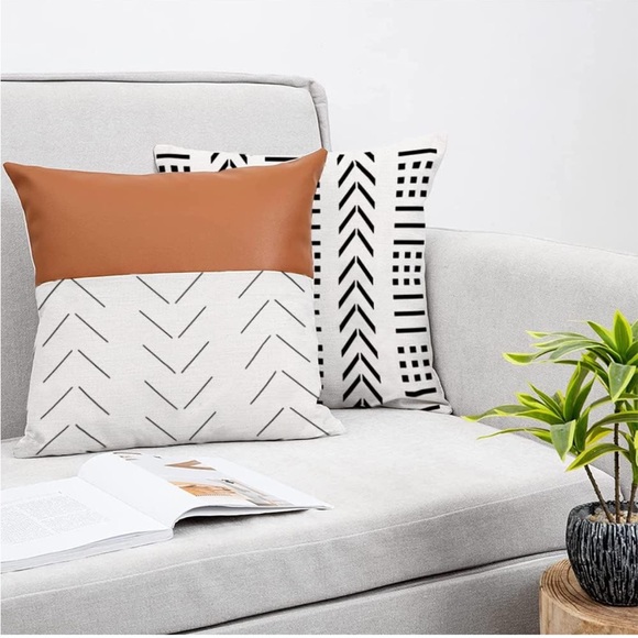 Pillow cover rustic brown 4 will fillers accent pillows - Picture 2 of 8